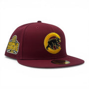 Chicago Cubs 2016  New Era Fitted Hat- Burgundy
