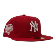 New York Yankees 2000 World Series Fitted Hats- Red