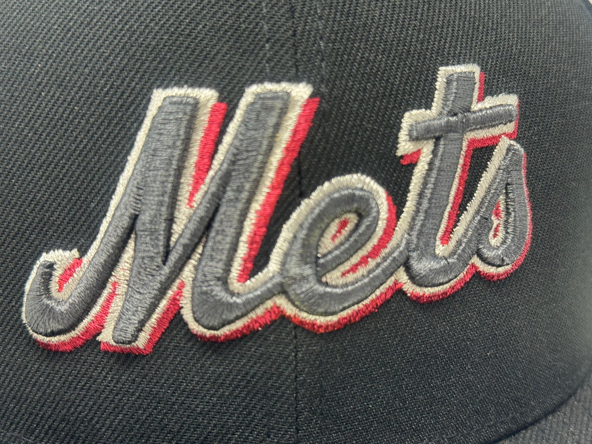 New York Mets 50th Anniversary Fitted Hat-Black