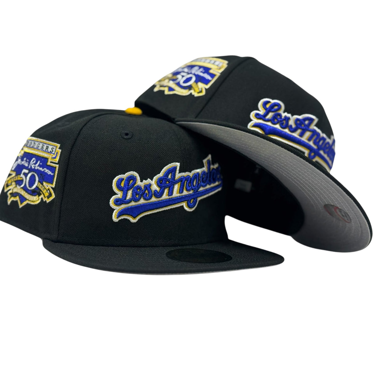 Los Angeles Dodgers Jackie Robinson "Crossover Collection" New Era Fitted Hat