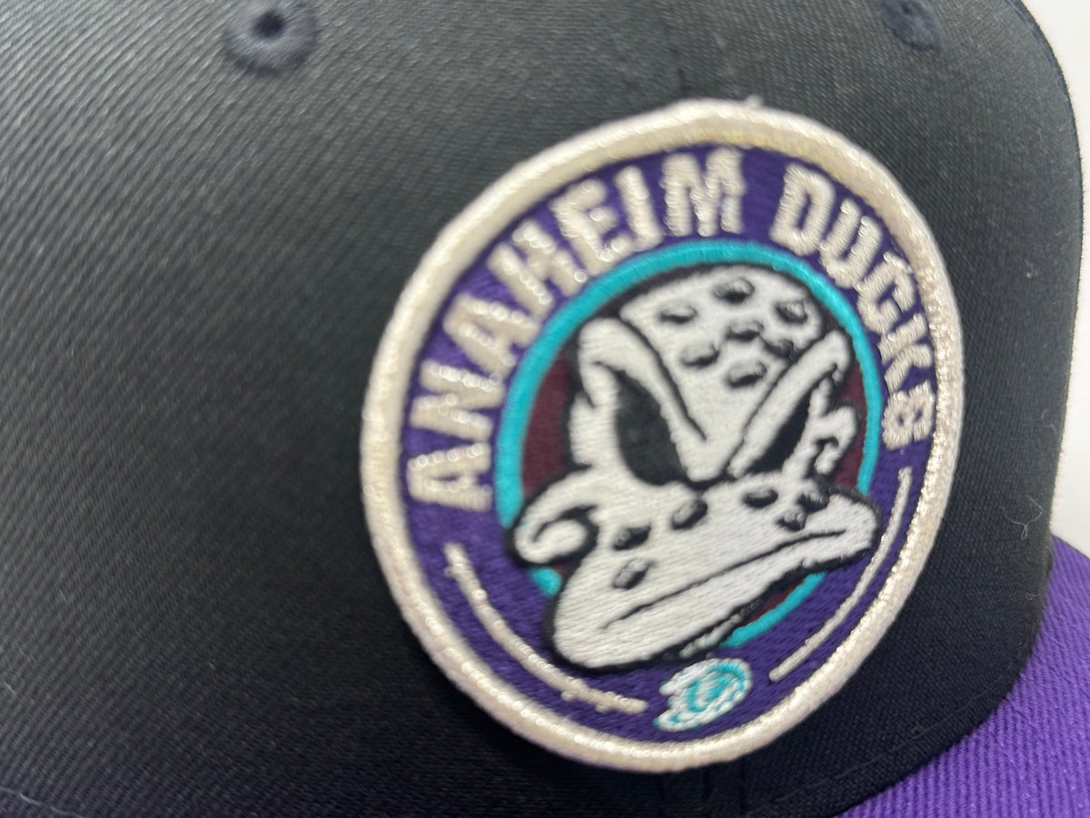 Anaheim Ducks Fitted Hats to Match Air Jordan Aqua 8