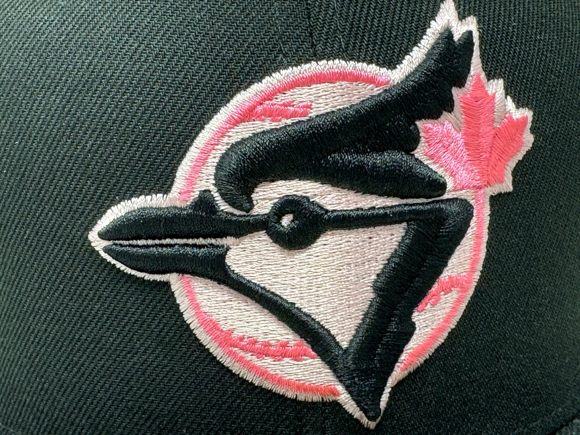 Toronto Blue Jays 1993 World Series Fusion Pink Brim Fitted Hats-Black
