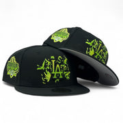 Los Angeles Dodgers "Halloween Pack" Fitted Hats- Black Green