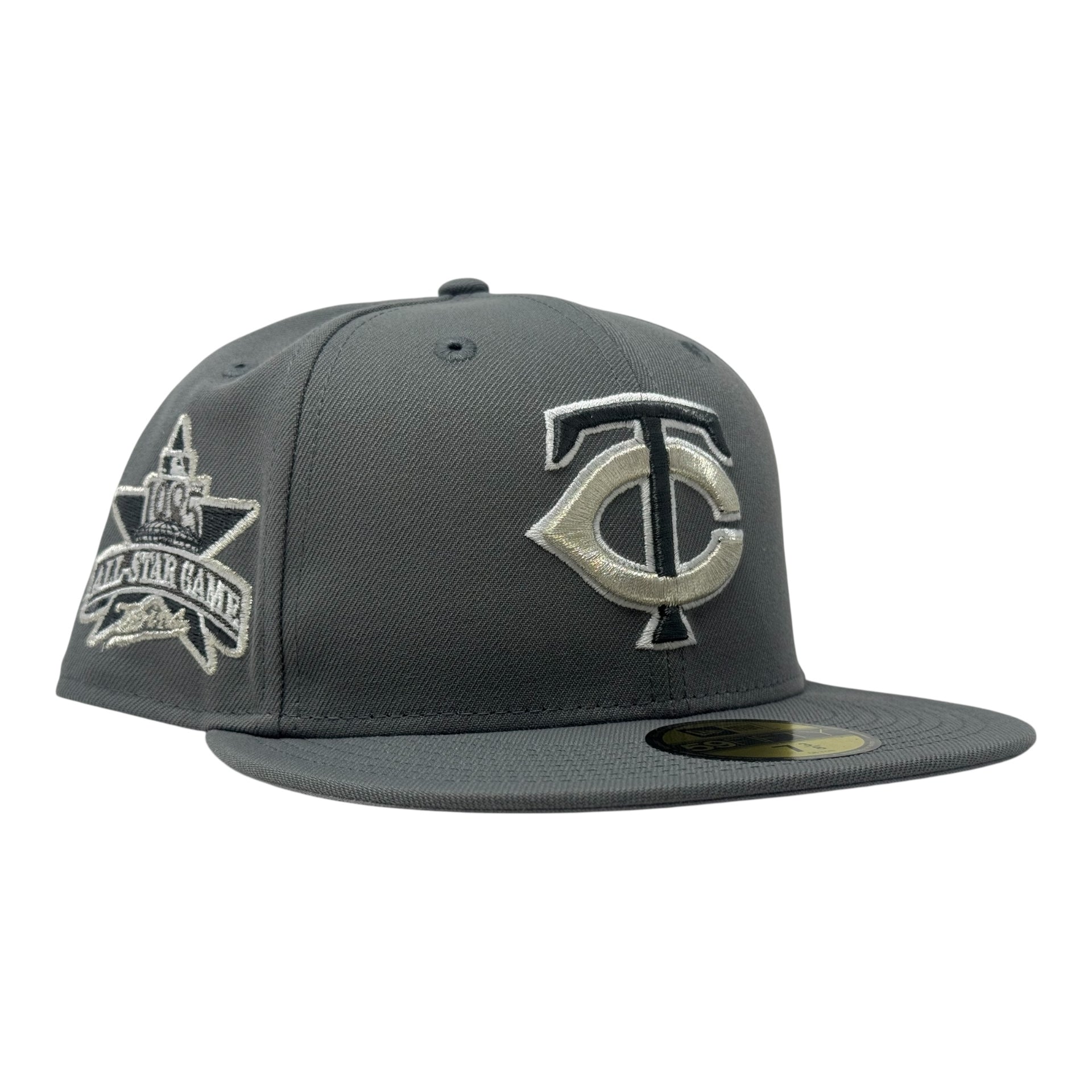 Minnesota Twins 1985 All Star Game Fitted Hat- Gray