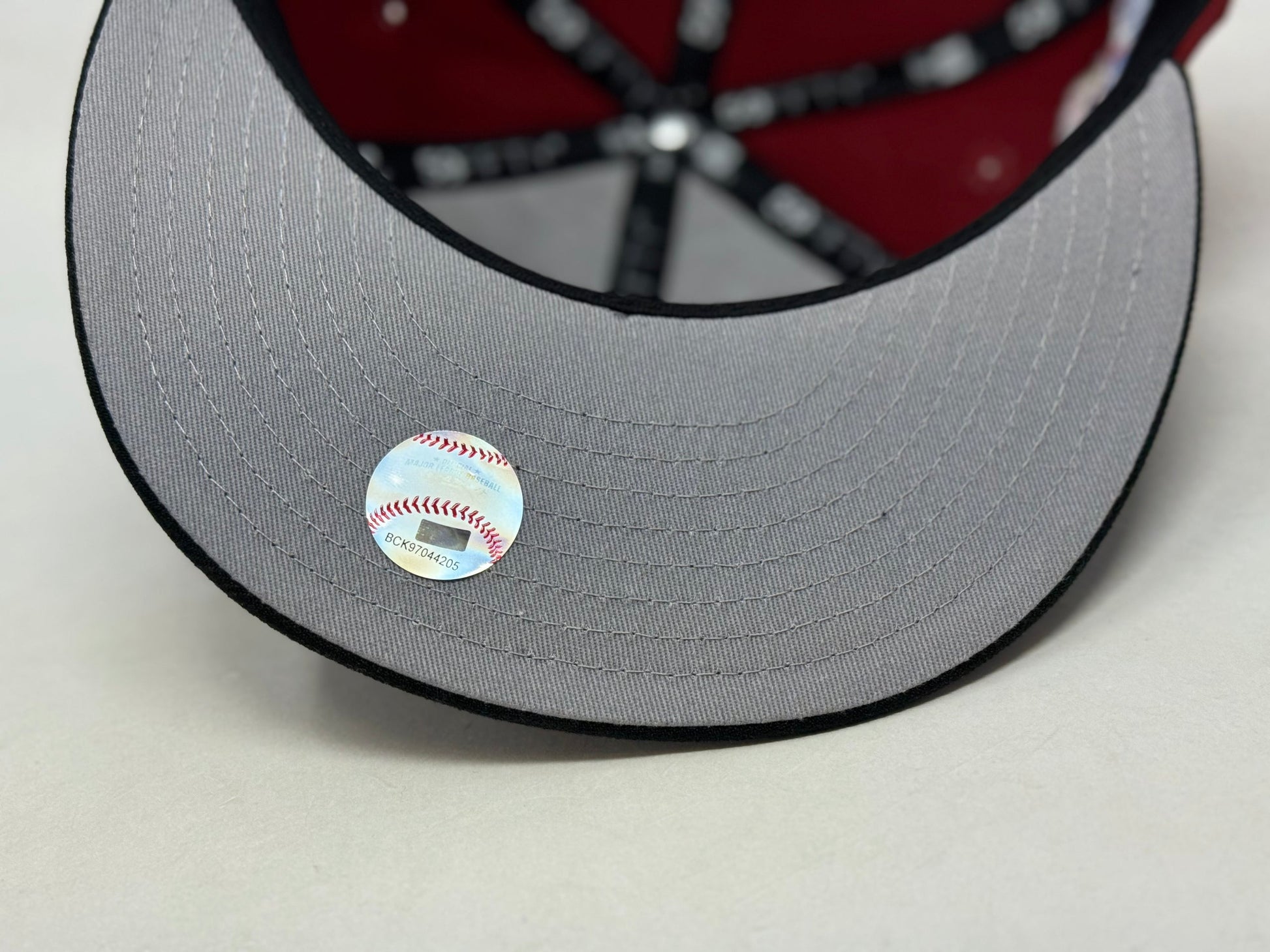 Philadelphia Phillies 1996 All Star Game Brick Red Fitted Hats