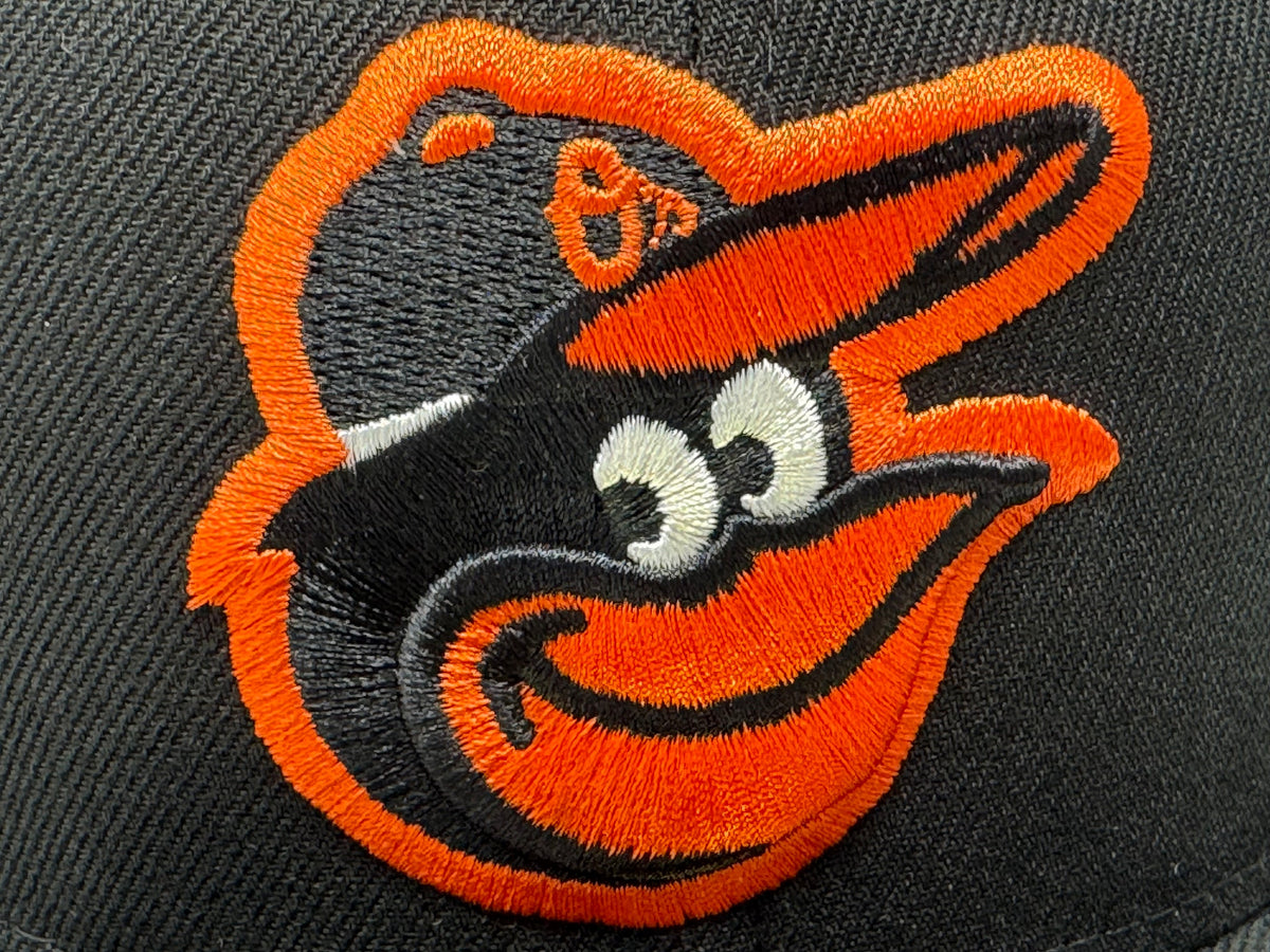 Baltimore Orioles 1993 All Star Game Fitted Hats-Black