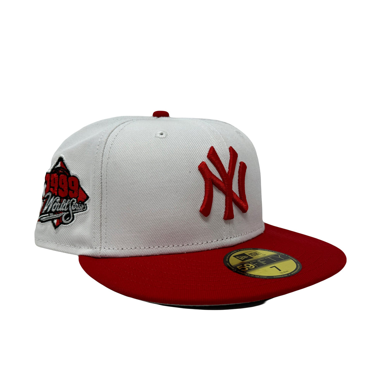 New York Yankees 1999 World Series White/ Red 5950 New Era Fitted Hat