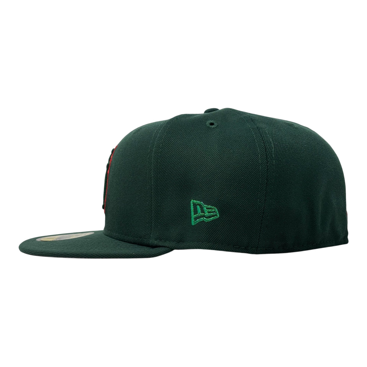 Los Angeles Dodgers 2025 World Champions Up-Side Down Logo Fitted Hat-Green