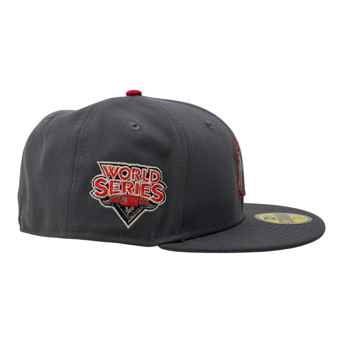 New York Yankees 2000 World Series Red Brim Fitted Hat