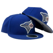 Toronto Blue Jays Reflective Logo New Era Fitted Hat-Royal