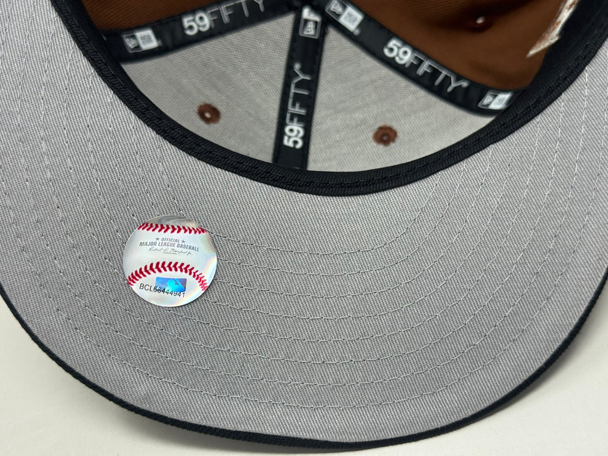 Seattle Mariners 40th Anniversary Gradient Logo Fitted Hats-Pearlized LX