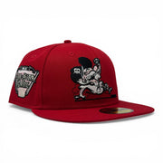 Detroit Tigers 2005 All Star Game Sliding Kitty New Era Fitted Hat-Red