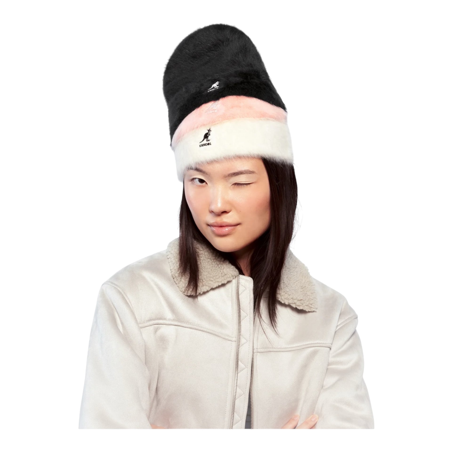 kangol Furgora Cuff Beanie Warm Grey