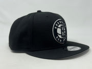 Brooklyn Nets Team Snapback Hat-Black