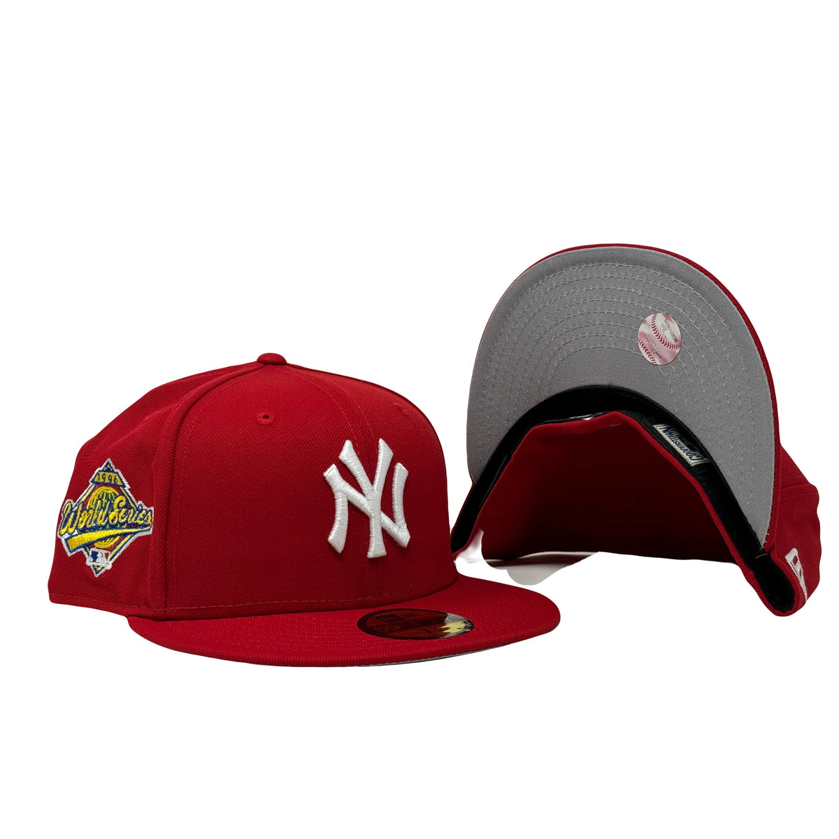 New York Yankees 1996 World Series Red 5950 New Era Fitted Hat