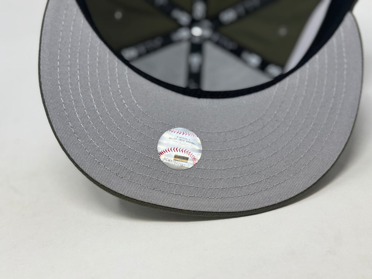 Chicago Cubs 2016 World Series 59Fifty New Era Fitted Hat-Olive