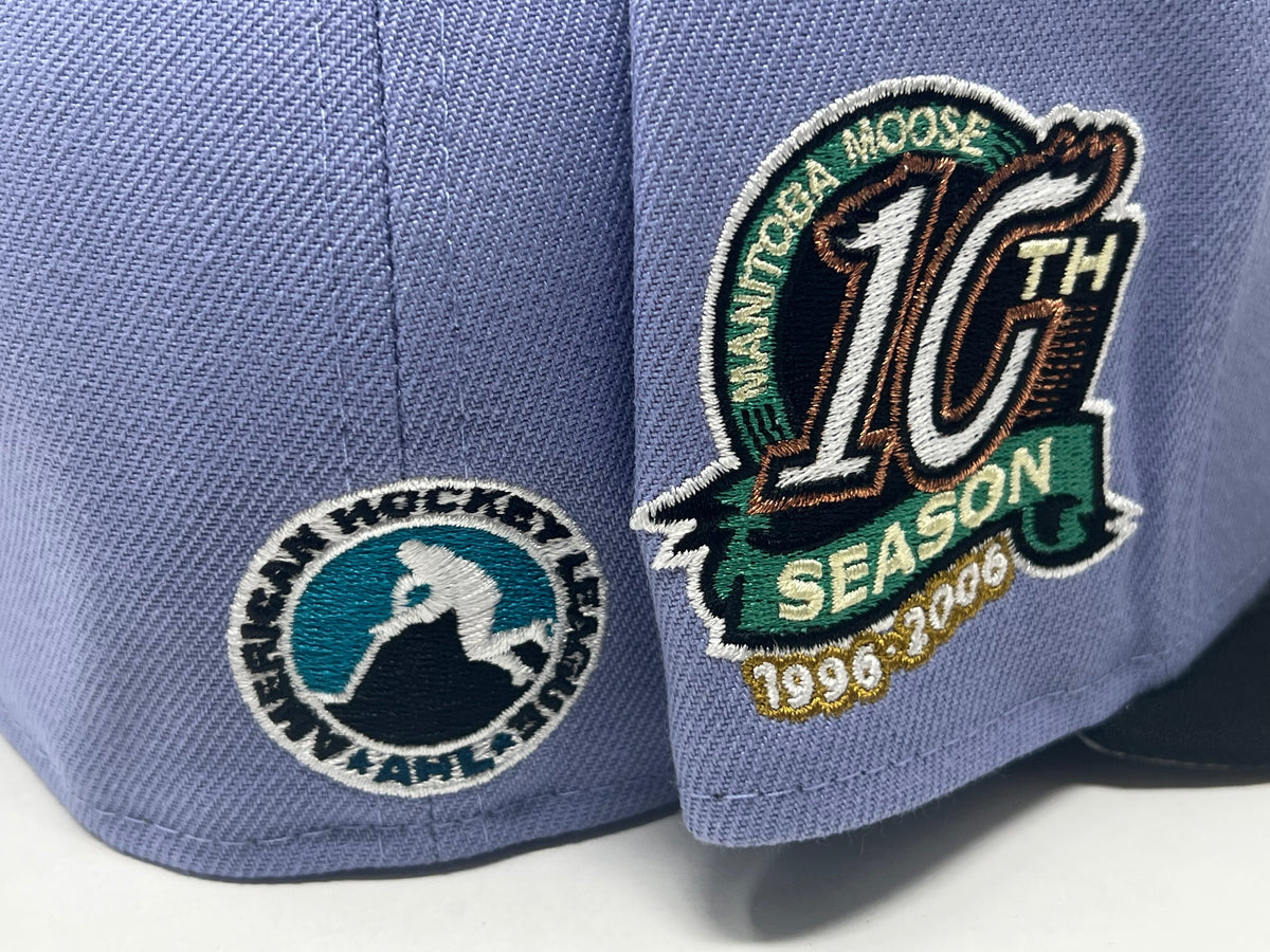 Manitoba Moose 10th Anniversary American Hockey League 5950 New Era Fitted Hat