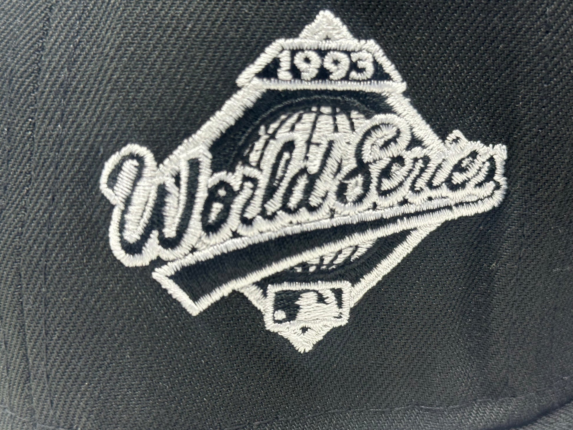Toronto Blue Jays 1993 World Series Fitted Hats-Black