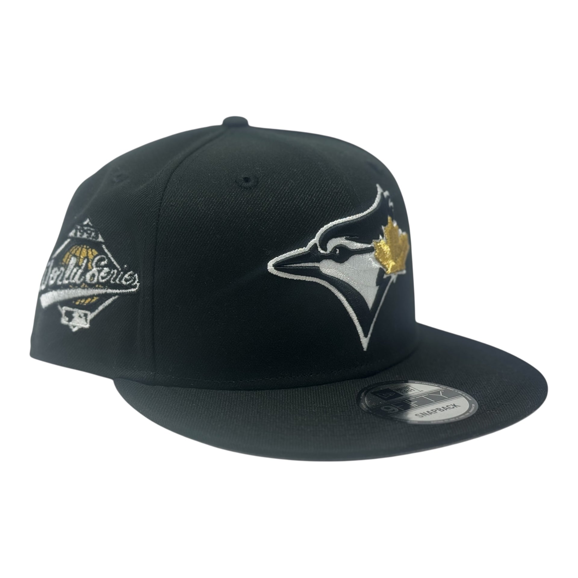 Toronto Blue Jays 1993 World Series Snapback hat-Black