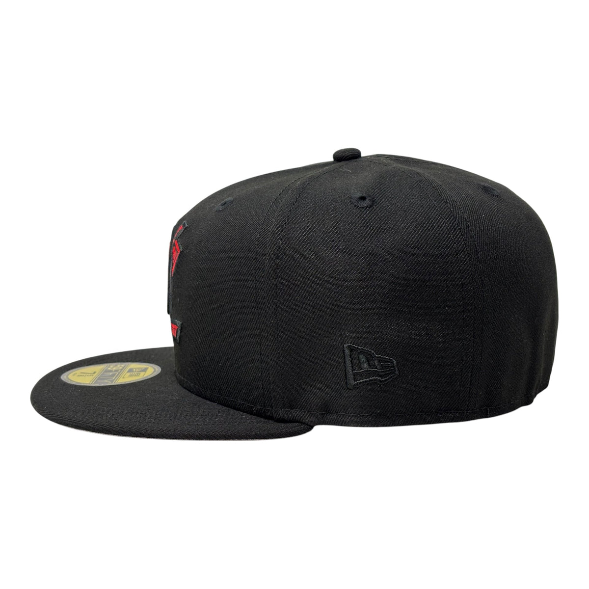 Anaheim Ducks Stanley Cup Champions Fitted Hats-Black Red
