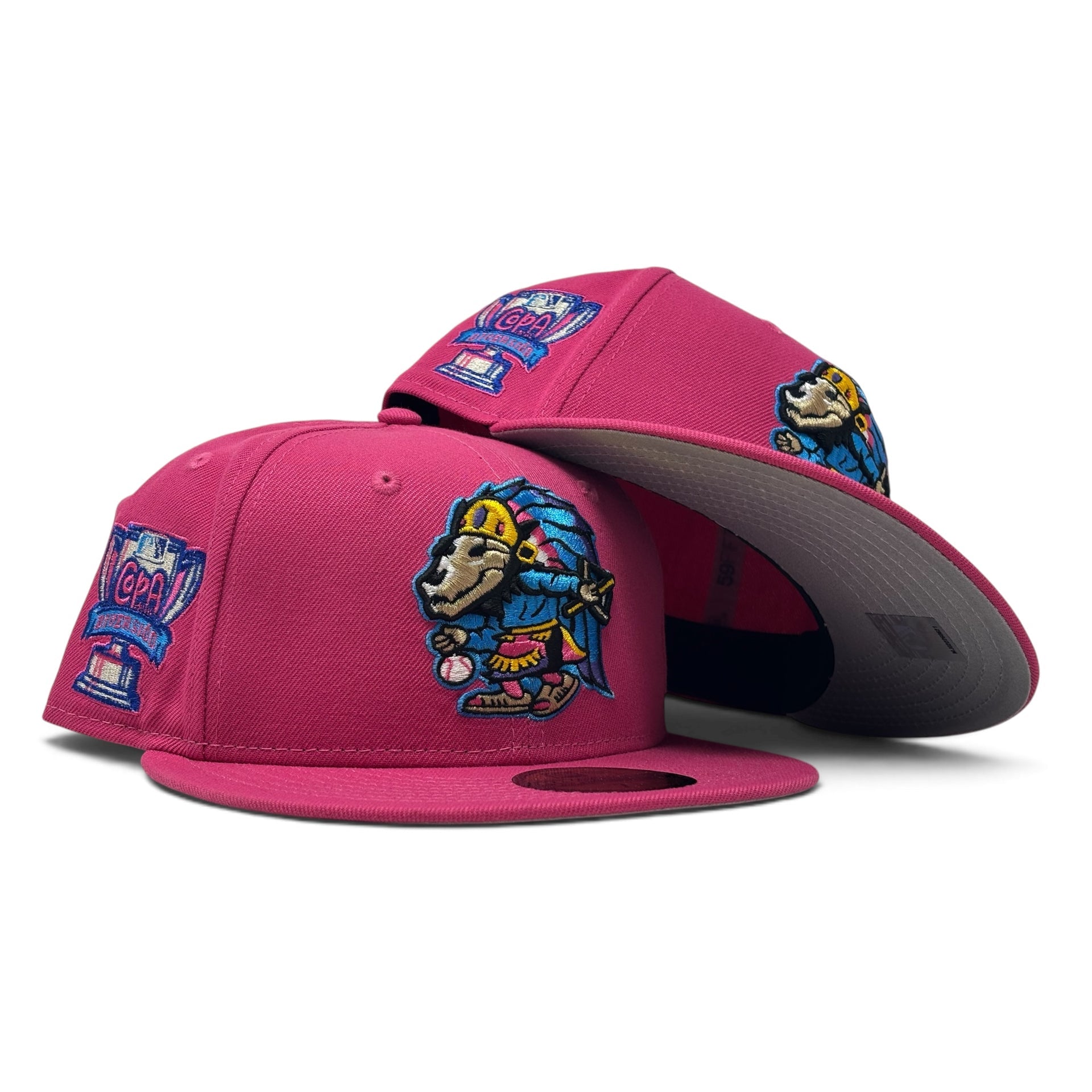 El Paso Mattachine's Copa Division Champions New Era Fitted Hat-Pink