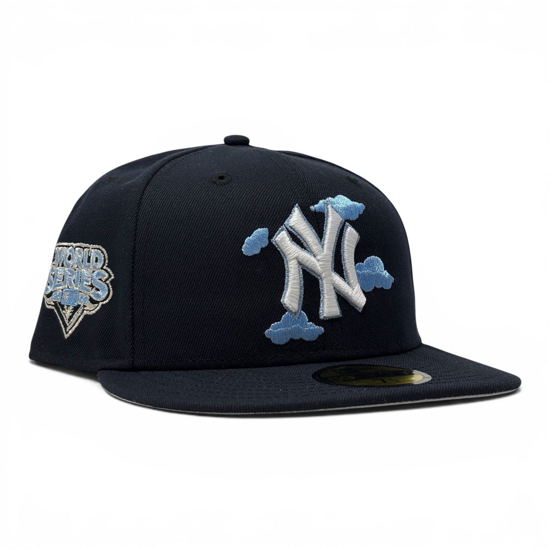 New York Yankees 2009 World Series Cloud Pack Fitted Hats-Navy