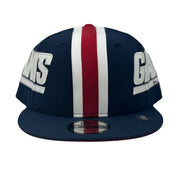 New York Giants "Helmet Pack" Navy Blue 9Fifty New Era NFL Snapback Hat
