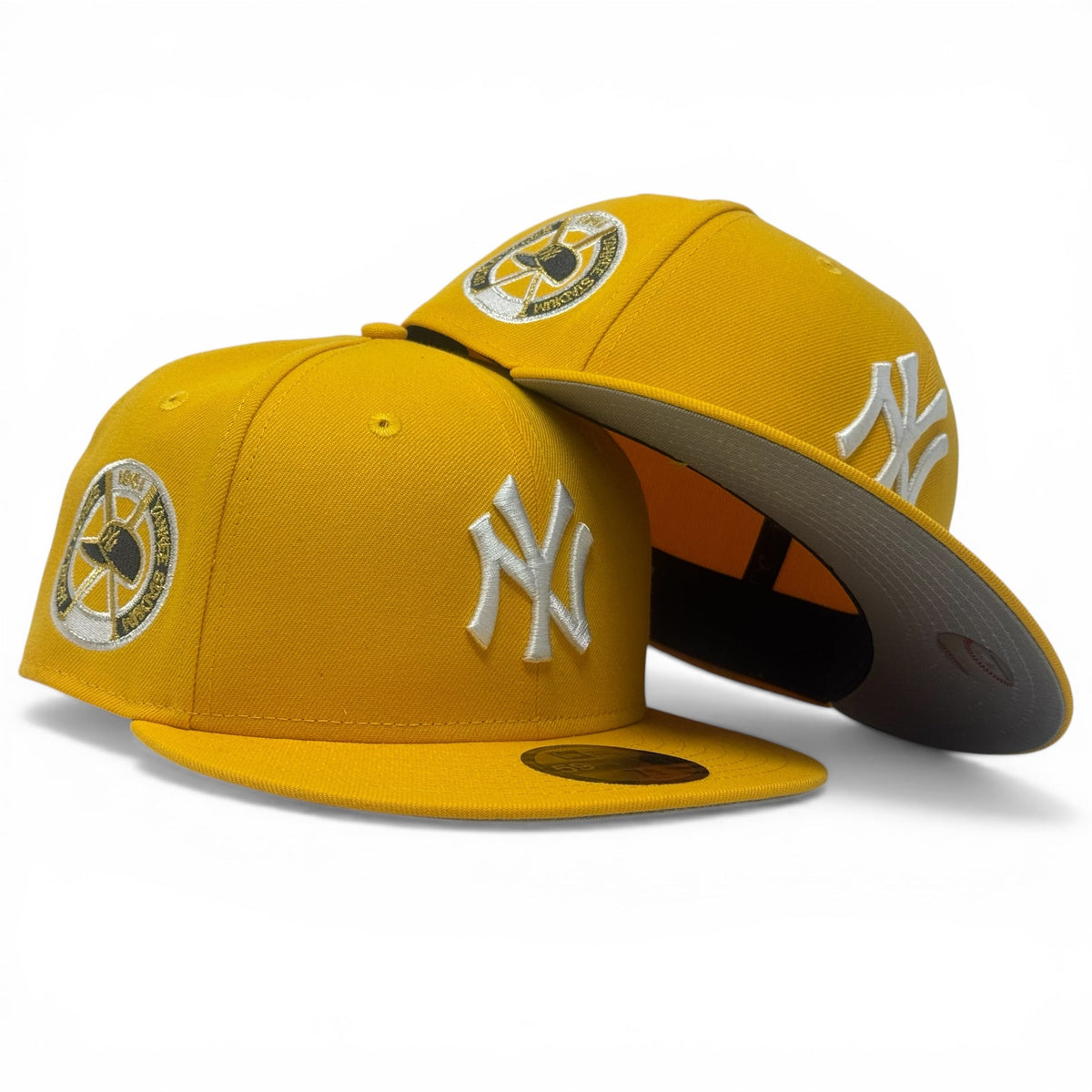 New York Yankees 1962 World Series New Era Fitted Hats-Taxi Yellow