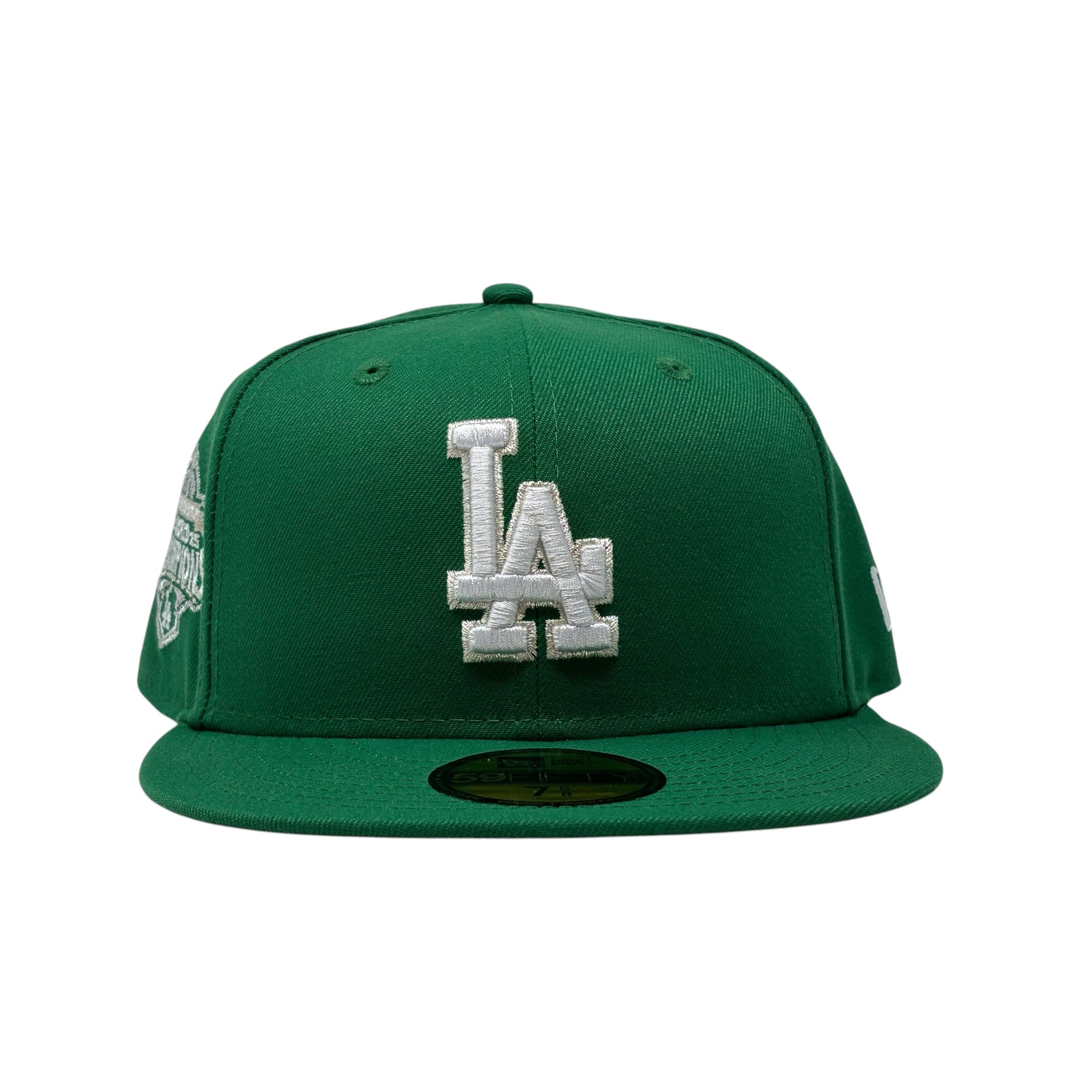 Los Angeles Dodgers 2024 to 2025 World Series Champions Fitted Hats-green