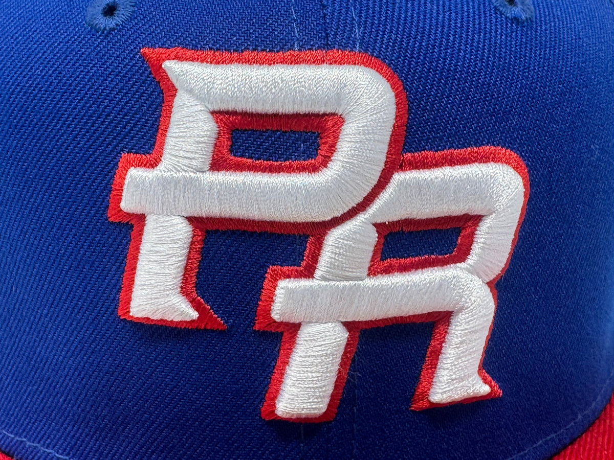 Puerto Rico 2026 World Baseball Classic 59FIFTY Fitted Royal Blue/Red