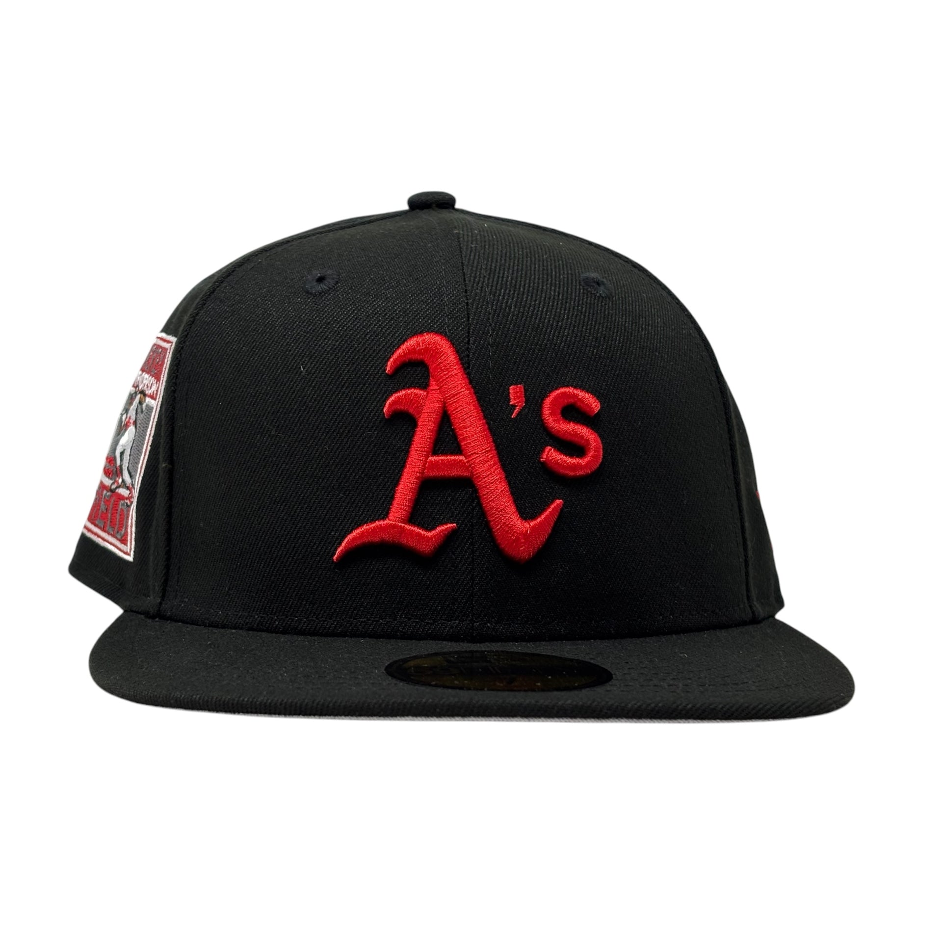 Oakland Athletics Rickey Handerson Field "Cherry Pack" Fitted Hat