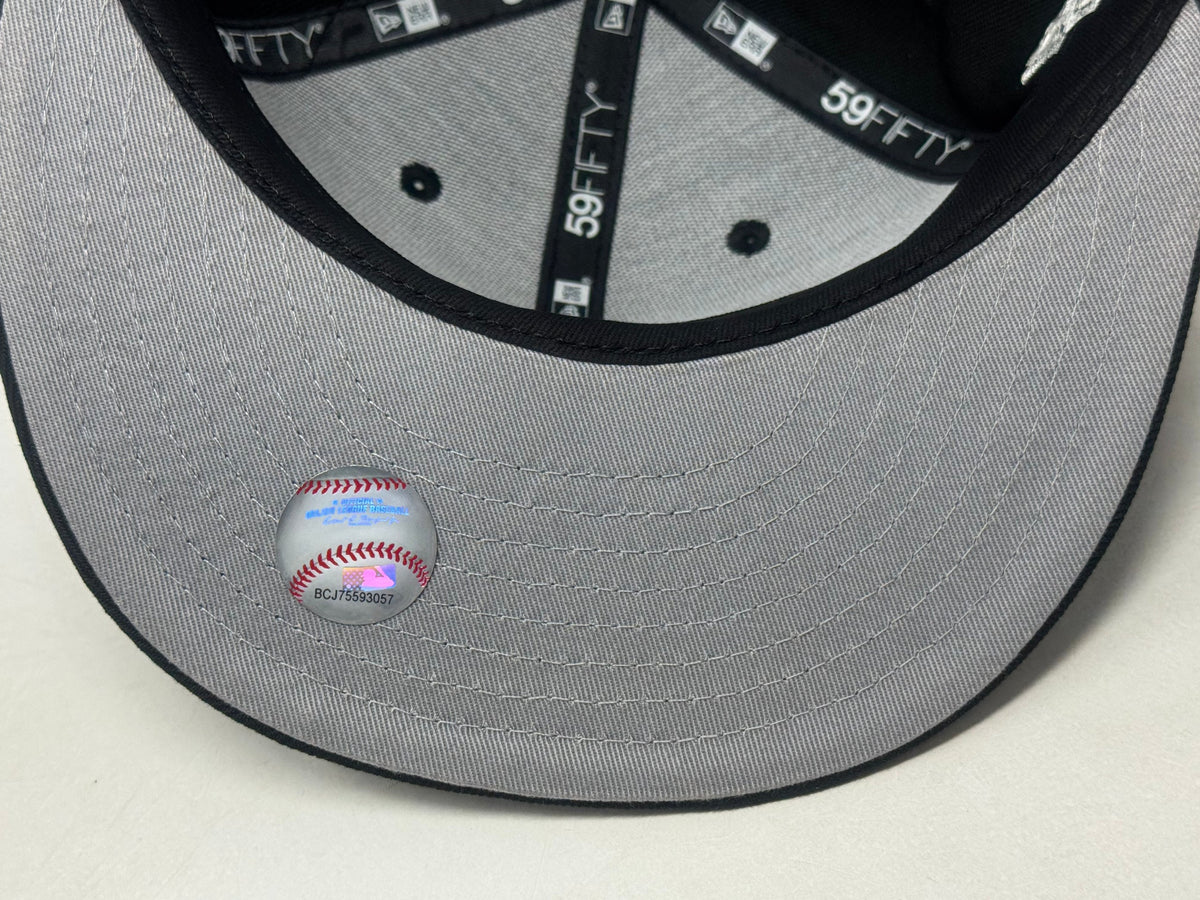New York Yankees 2000 World Series Fitted Hats- Black