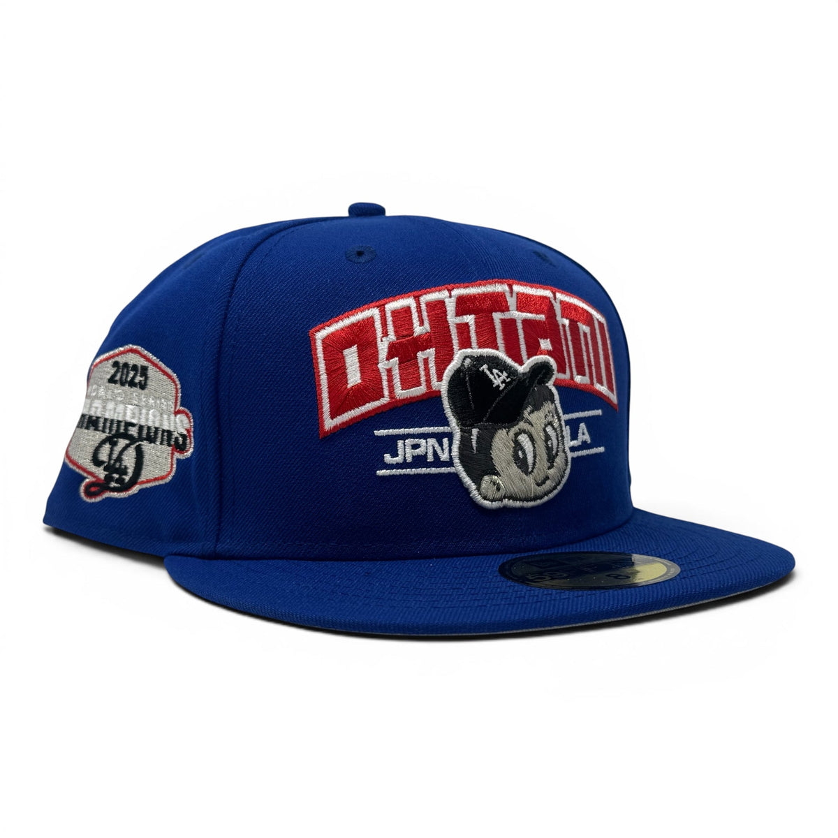 Los Angeles Dodgers 2025 World Series Champions Fitted Hats-Royal