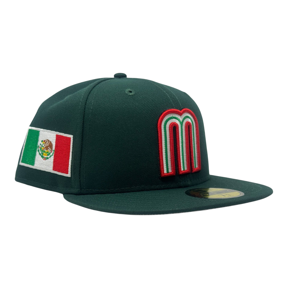 Team Mexico 2026 World Baseball Classic Fitted Hat by New Era-Green