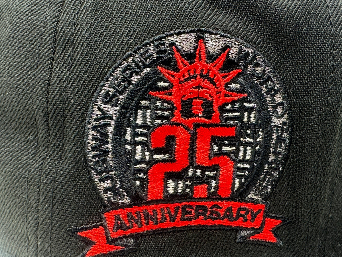 New York Yankees Supercharged Logo Fitted Hats-black