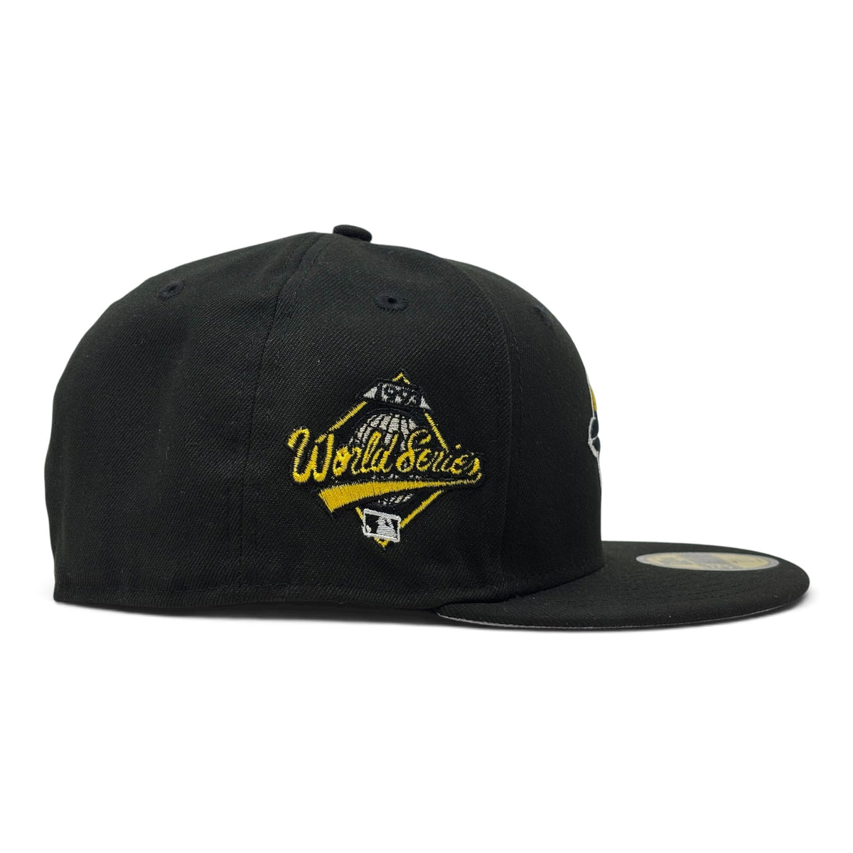 Toronto Blue Jays 1993 World Series "Black & Yellow" Pack Fitted Hat