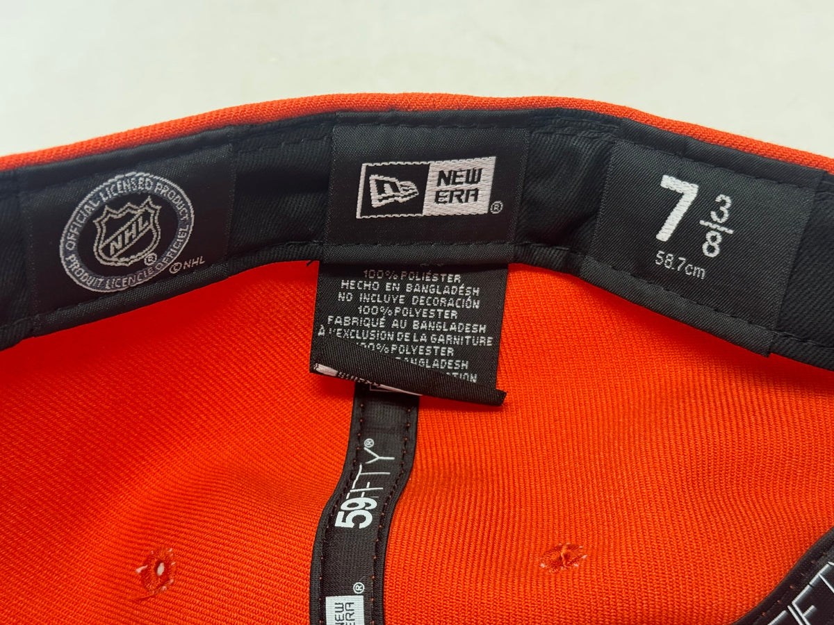Anaheim Ducks Stanley Cup Champions Fitted Hats-Orange