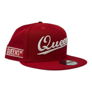 Queens New York 9Fifty New Era Snapback Hat-Red