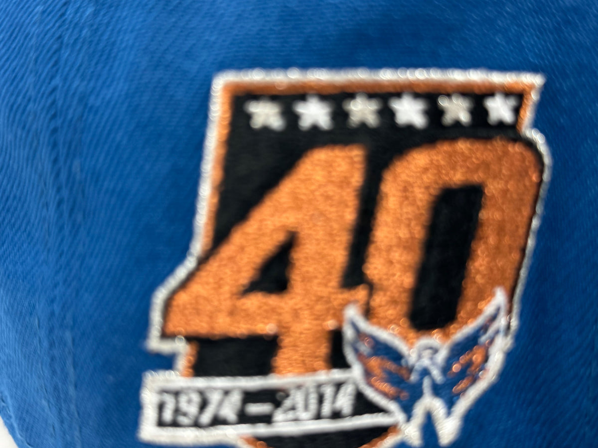 Washington Capitals 40th Anniversary New Era Fitted Hats