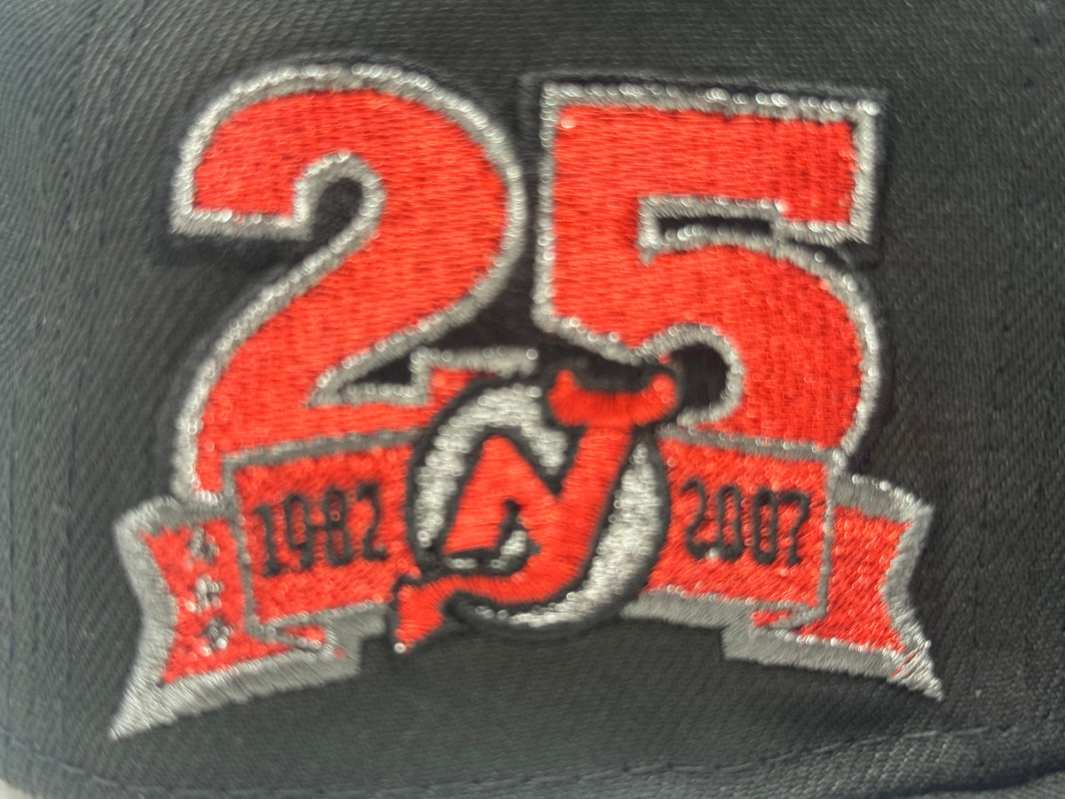 New Jersey Devils 25th Anniversary New Era Fitted Hats