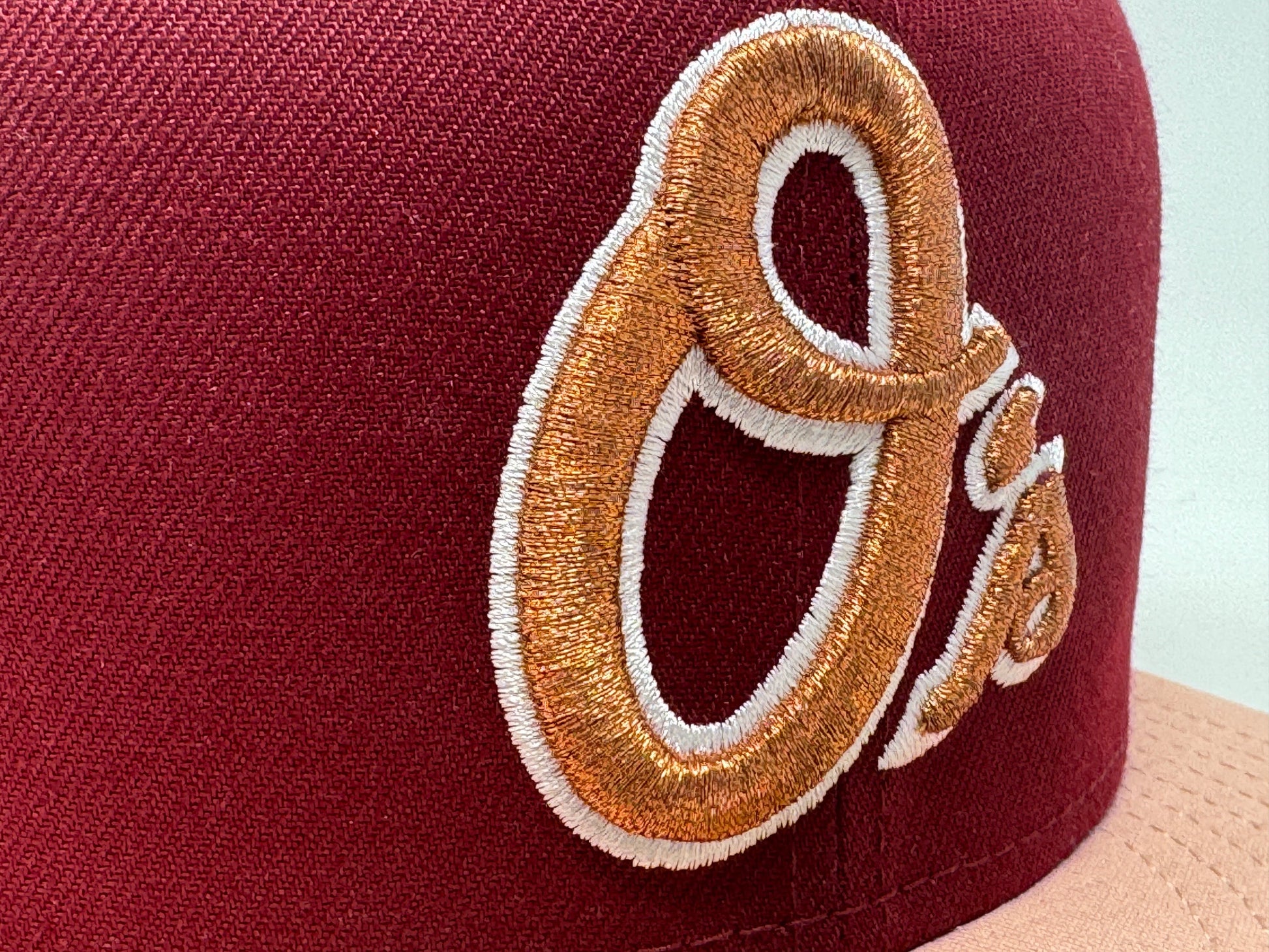 Baltimore Orioles 30th Anniversary Burgundy Blush 59Fifty New Era Fitted Hat