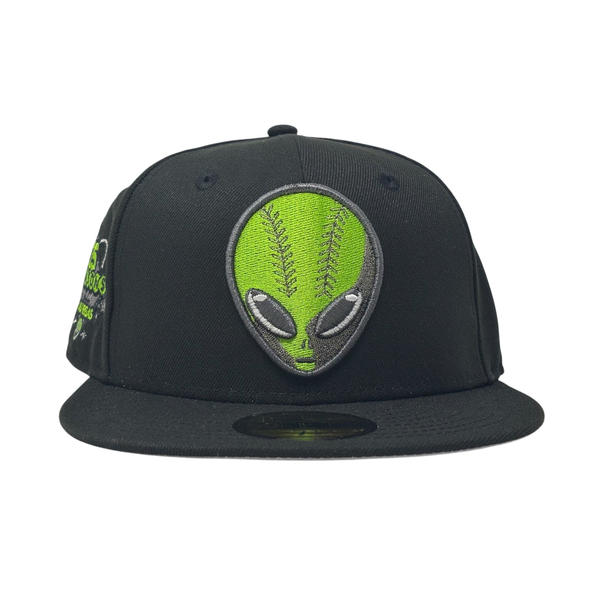 Las Vegas 51s Alien 35th Seasons Lime Green Edition 59Fifty Fitted Hat