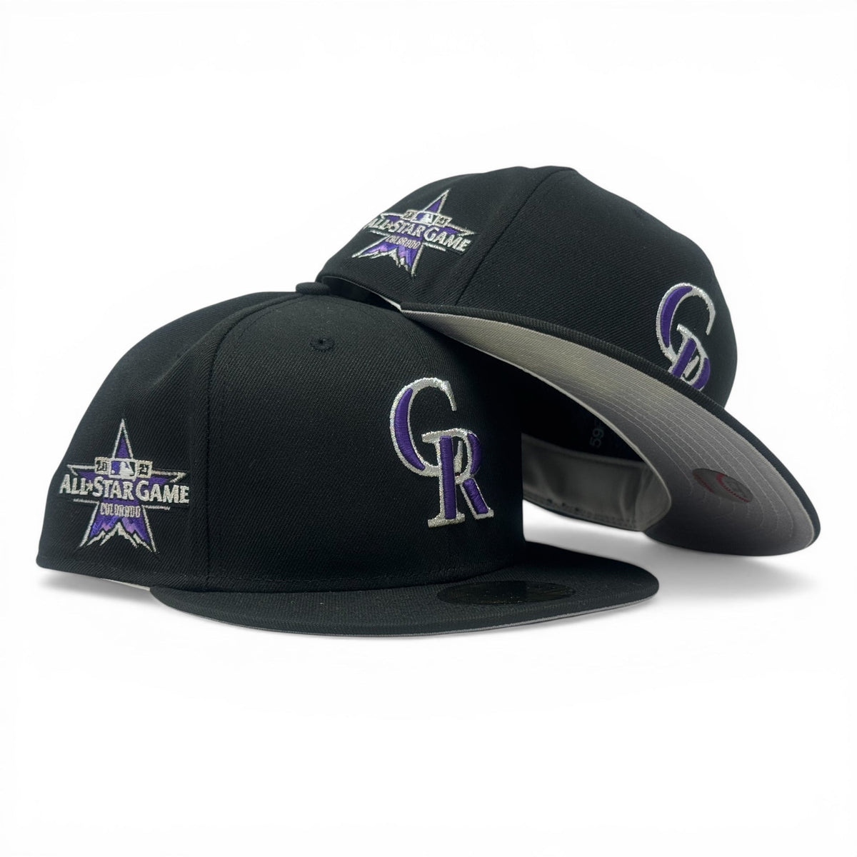 Colorado Rockies 2025 All Star Game Gray Brim Fitted Hats