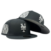 New York Mets Subway Series 59Fifty New Era Fitted Hat-Dark Gray
