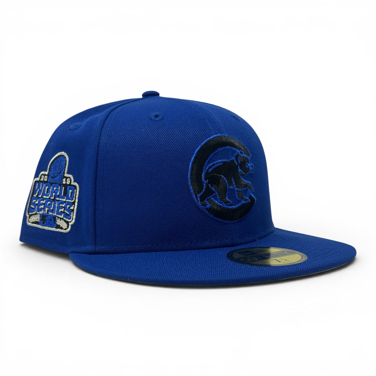 Chicago Cubs 2016 New Era Fitted Hat- Light Royal