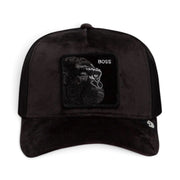 Goorin Bros Velour Boss Trucker Hat Black
