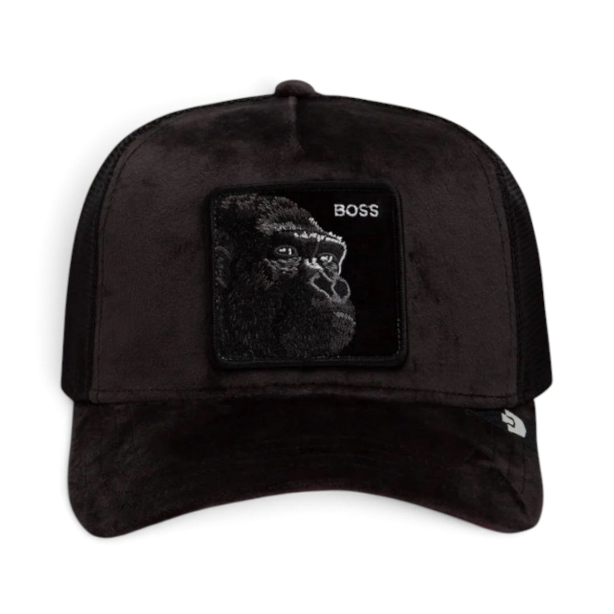 Goorin Bros Velour Boss Trucker Hat Black