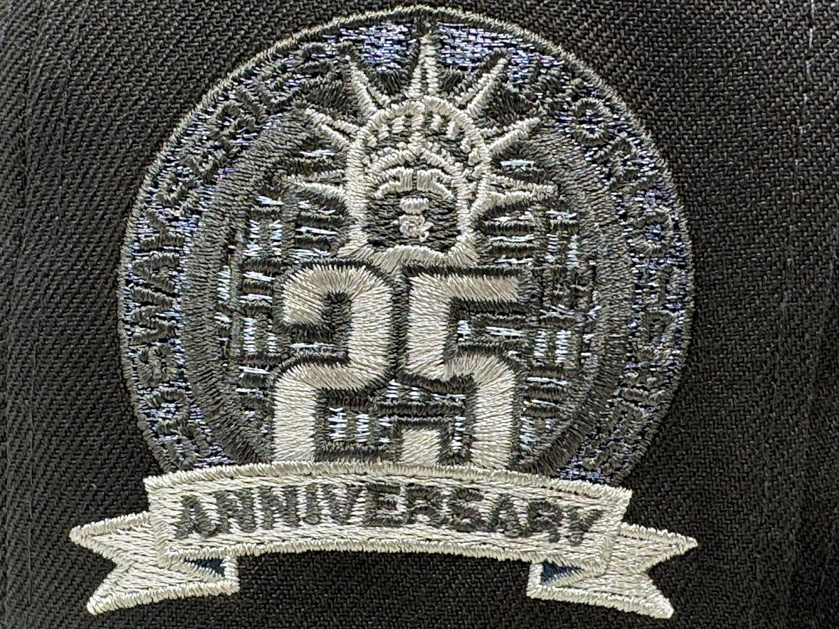 New York Yankees "Supercharged Logo" Fitted Hats-Brown