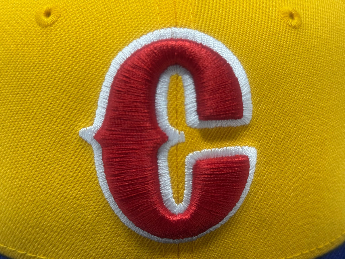 Colombia 2026 World Baseball Classic 59Fifty Fitted Hat-Yellow Royal