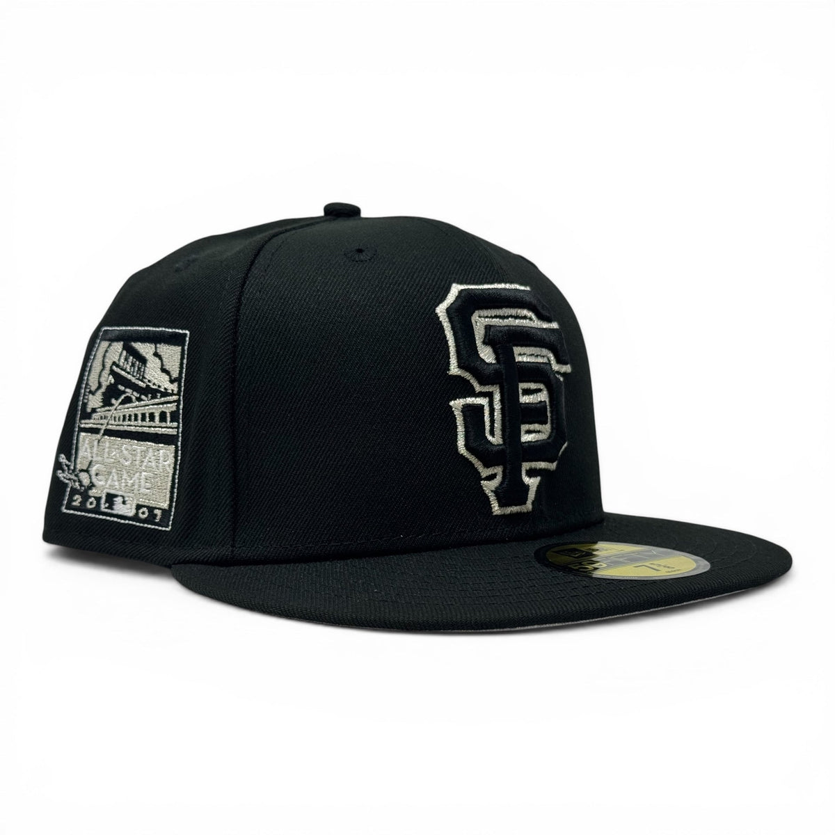 San Francisco Giants 2007 All Star Game 59Fifty New Era Fitted Hats-Black